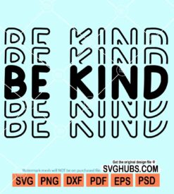 Be kind svg