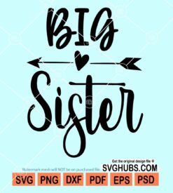 Big sister svg