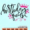 Birthday queen svg