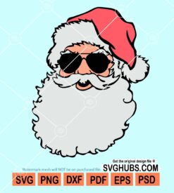 Christmas santa svg