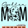 Golden mom svg