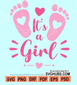 It's a girl svg