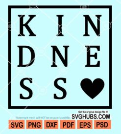 Kindness svg