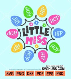 Little miss hiphop svg