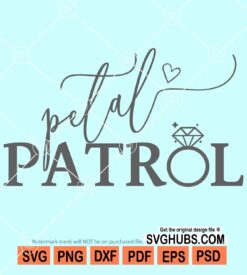 Petal patrol svg