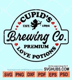 Cupid's brewing Co. svg