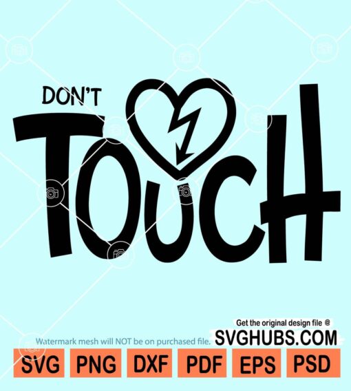 Don't touch svg