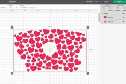 Valentine Heart Wrap SVG