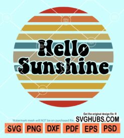 Hello sunshine svg