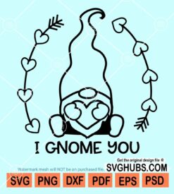 I gnome you svg