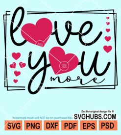 Love you svg