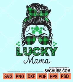 Luck mama svg