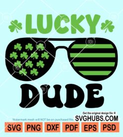 Lucky dude svg