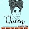 Nubian queen svg