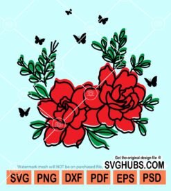 Roses svg