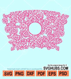 Roses wrap svg