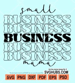 Small business mama svg