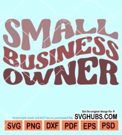 Small business owner svg