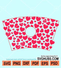 Valentine Heart Wrap SVG