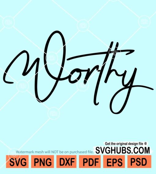 Worthy svg