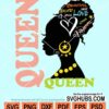 Afro queen svg