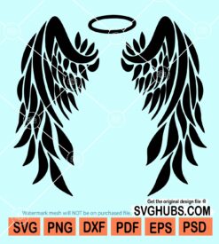 Angel wings svg