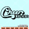 Cheer leader retro svg