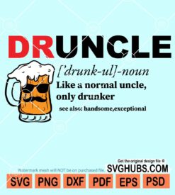 Druncle svg