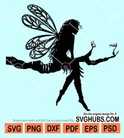 Fairy girl svg