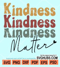 Kindness matters svg