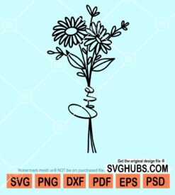 Love flower svg