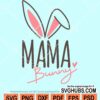 Mama bunny svg