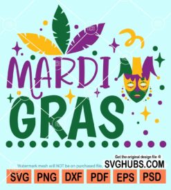 Mardi gras svg