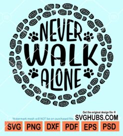 Never walk alone svg