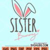 Sister bunny svg