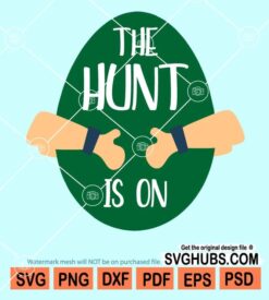 The hunt is on svg