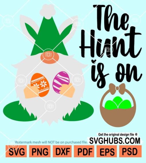 The hunt is on svg