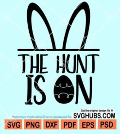 The hunt is on svg