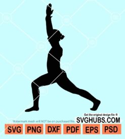 Yoga pose svg