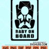 Baby on board svg