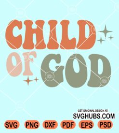 Child of God retro svg