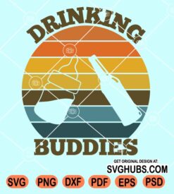 Drinking buddies svg