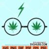 Harry potter sunglasses weed svg