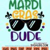 Mardi gras dude svg