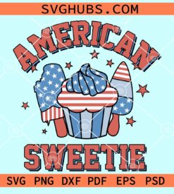 American sweetie svg