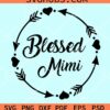Blessed mimi Tribal svg