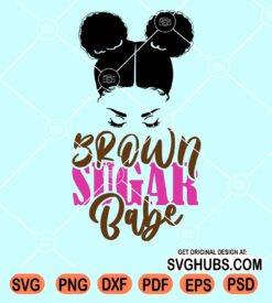 Brown sugar babe svg