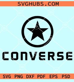 Converse label svg