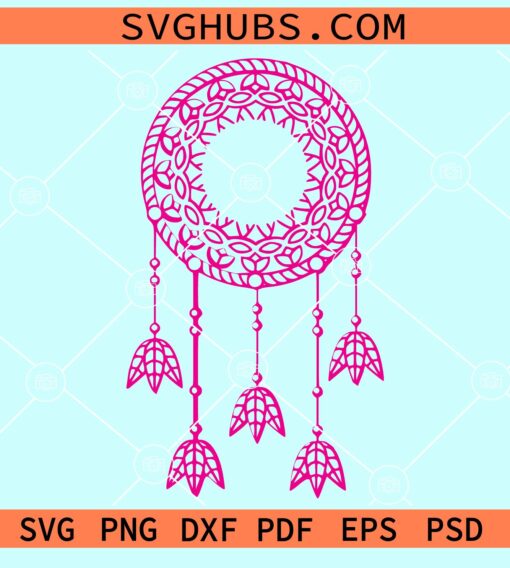 Dreamcatcher Mandala svg
