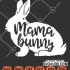 Mama bunny svg